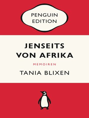 cover image of Jenseits von Afrika: Penguin Edition (Deutsche Ausgabe)